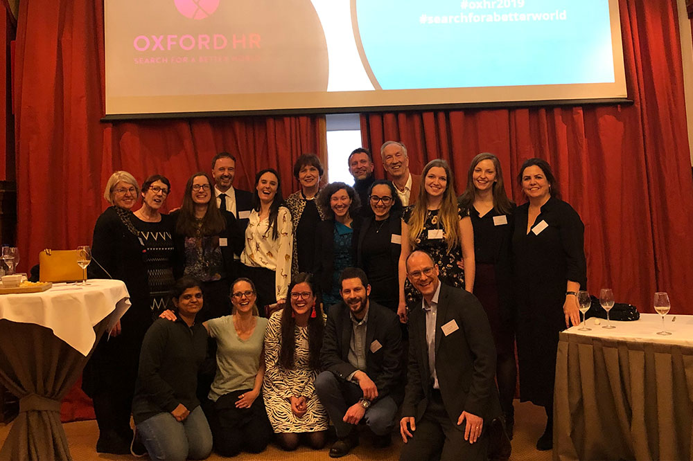 Oxford HR team at event