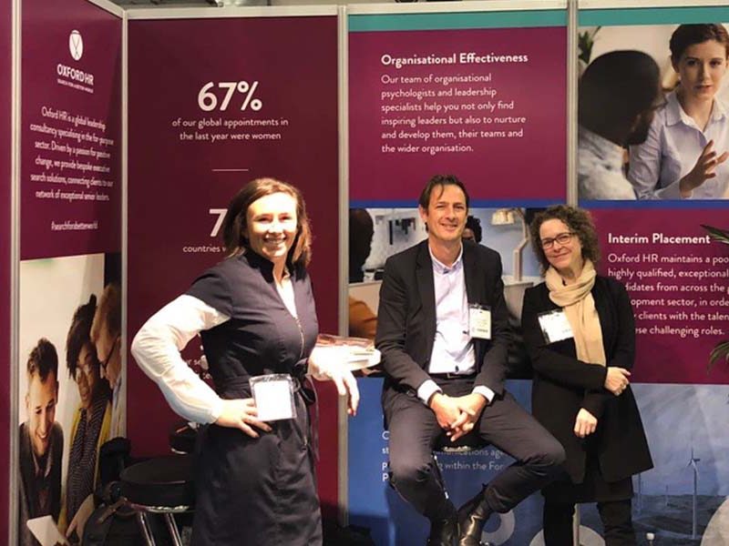 Oxford HR stand at AIDEX