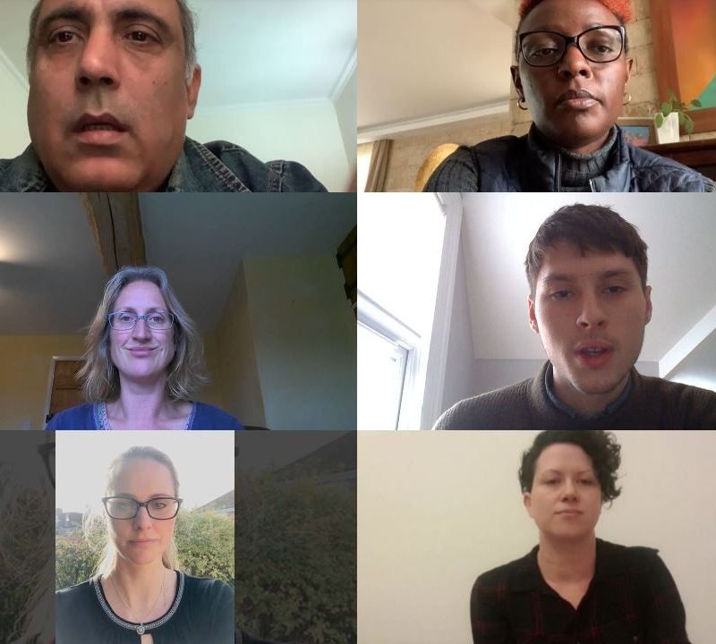 Group of headshots of thoughts from COP