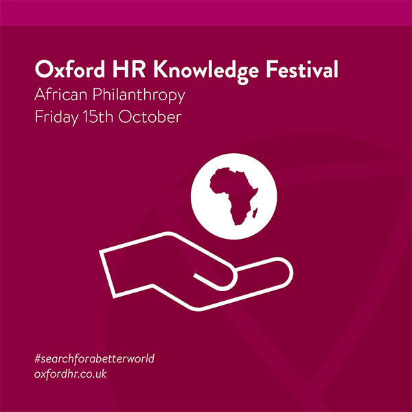 Knowledge Festival October 2021: African Philanthropy