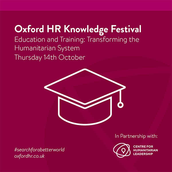 Knowledge Festival October 2021: Transforming the Humanitarian System