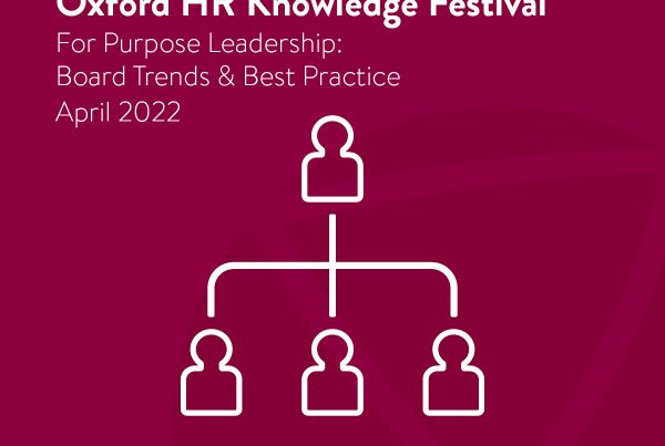 Knowledge Festival April 2022: For-Purpose Leadership: Board Trends & Best Practice