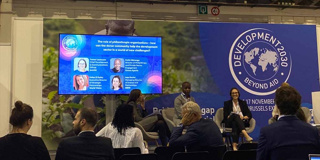 Photograph of stand fromn Aidex Conference