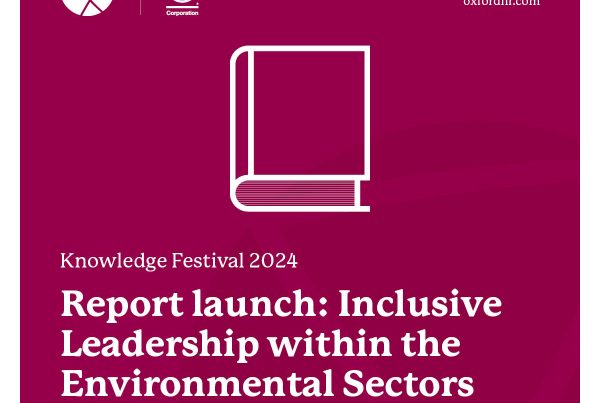 Report Launch: Inclusive Leadership within the Environmental Sectors