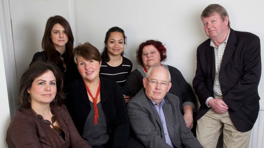 Michael Wills with Oxford HR team