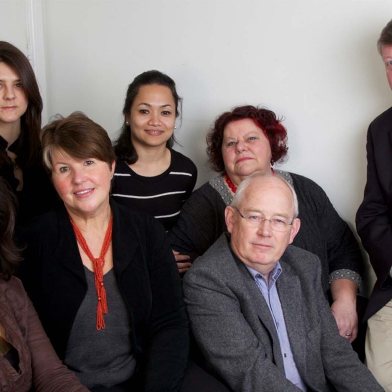 Michael Wills with Oxford HR team